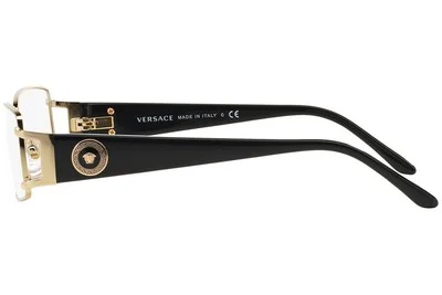 Authentic VERSACE Rx Eyeglasses VE 1163M-1252 Pale Gold w/Demo Lems 52mm *NEW* 2