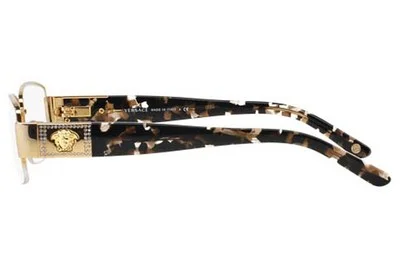 Authentic VERSACE Rx Eyeglasses VE 1175B-1002 Gold w/Demo Lens 53mm *NEW* 2