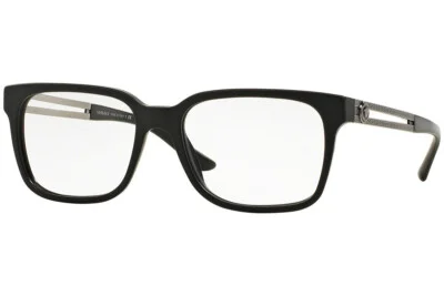 Authentic VERSACE Rx Eyeglasses VE 3218 -5122 Black w/Demo Lens 53mm *NEW*