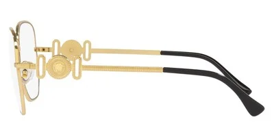 Authentic VERSACE Rx Eyeglasses VE1283 -1002 Gold w/Demo Lens 54mm *NEW* 3