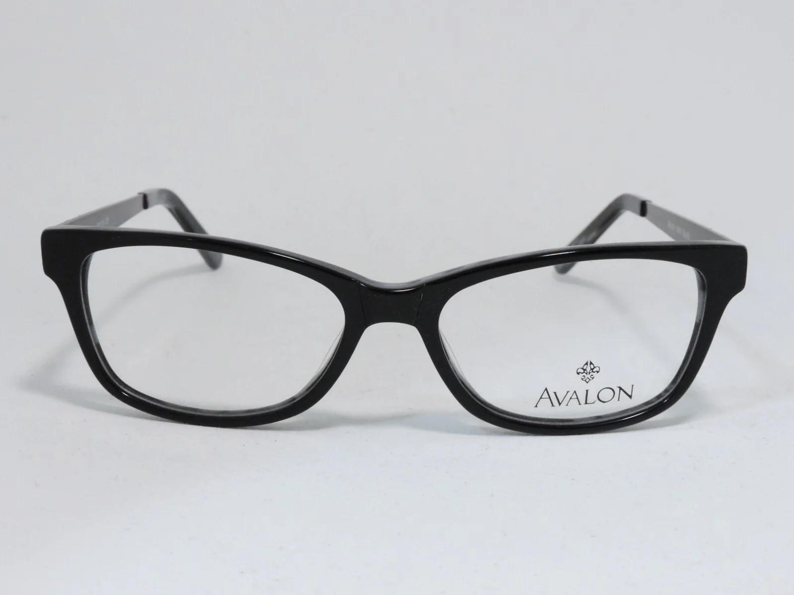 AVALON 5060 FULL RIM EMBELLISHED EYEGLASS FRAMES BLACK 50-15-135 NEW