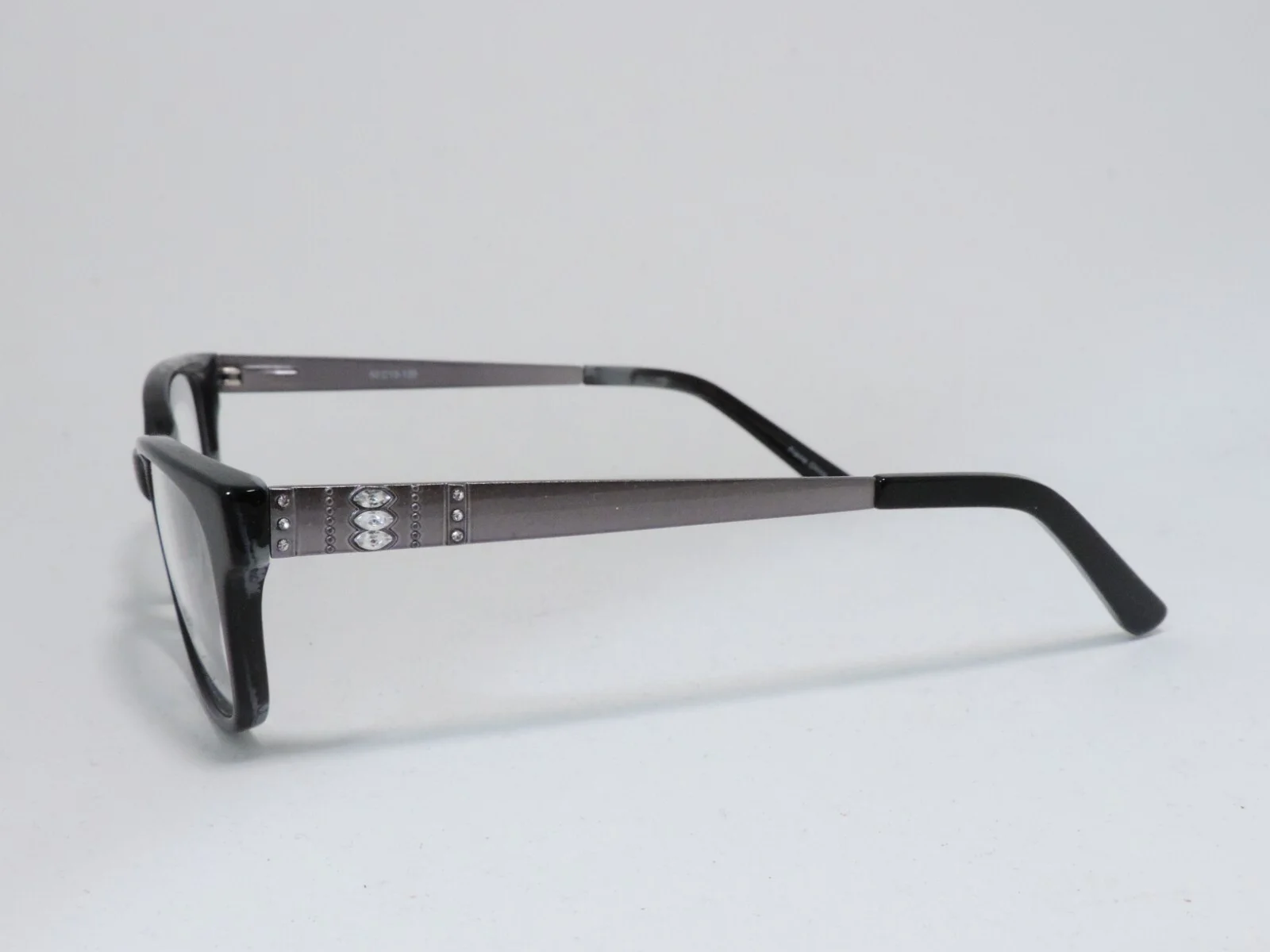 AVALON 5060 FULL RIM EMBELLISHED EYEGLASS FRAMES BLACK 50-15-135 NEW 3