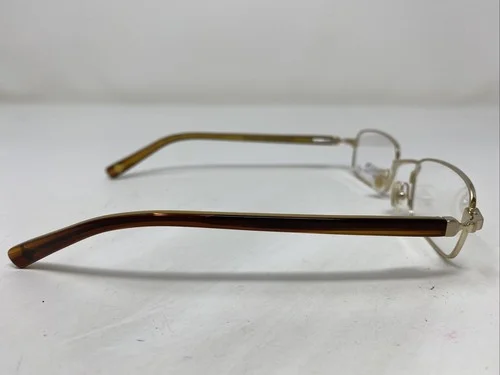 Avalon Brown Metal Full-Rim Eyeglasses FRAMES - AV1846 Natural 50-17-145 4