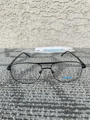 Avalon Eyeglasses Eye Glasses Frames Parade PR01535 54-18-145 Black Demo Lenses 3