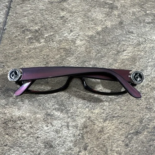 Baby Phat 211 BLKBR Blackberry Women’s Rectangle Eyeglasses Frames 51-13-135mm 4