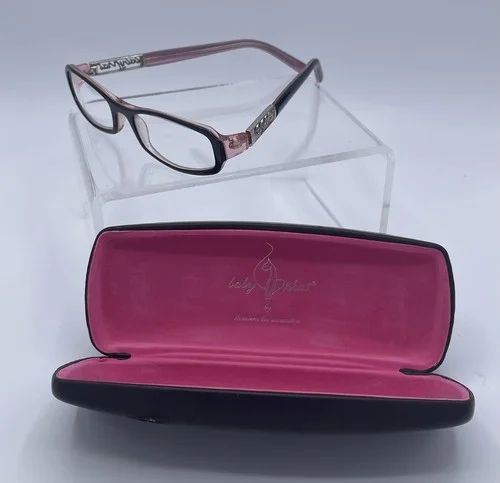 Baby Phat BV 207 043 Black & Pink Women’s Eyeglasses Frames 50-17-137 w/ Case