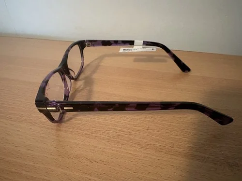 Baby Phat Eyeglasses Frames 267 PURTT 50-16-135 Black/Purple Full Rim BNWT 3