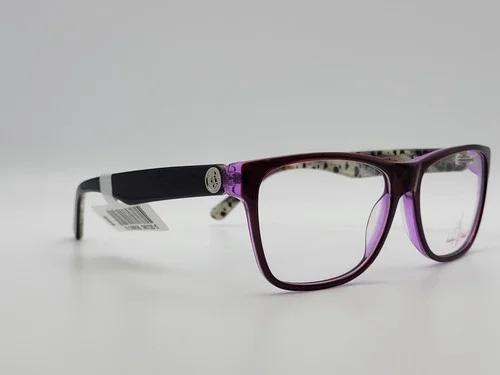 Baby Phatt BV244 Womens Red Pro Red Purple Eyeglass Frames 56-14-140