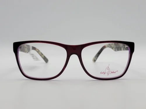Baby Phatt BV244 Womens Red Pro Red Purple Eyeglass Frames 56-14-140 2