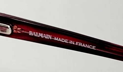 Balmain Eyeglass Frames BL 1025 03 52[]15 140mm Burgundy 4