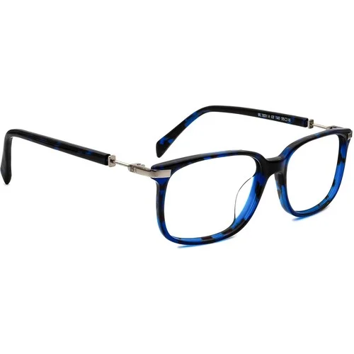 Balmain Eyeglasses BL 3031 A 03 Blue Havana Rectangular Frame France 55[]16 140