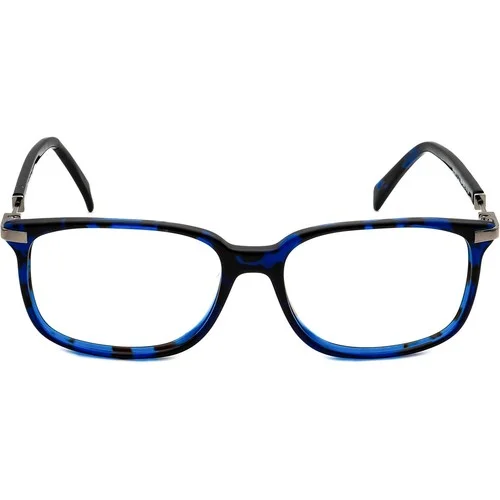 Balmain Eyeglasses BL 3031 A 03 Blue Havana Rectangular Frame France 55[]16 140 2