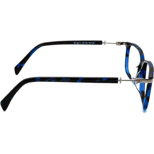 Balmain Eyeglasses BL 3031 A 03 Blue Havana Rectangular Frame France 55[]16 140 4