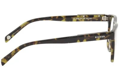 Balmain Eyeglasses BL3059 BL/3059 C03 Khaki Tortoise Full Rim Optical Frame 54mm 3