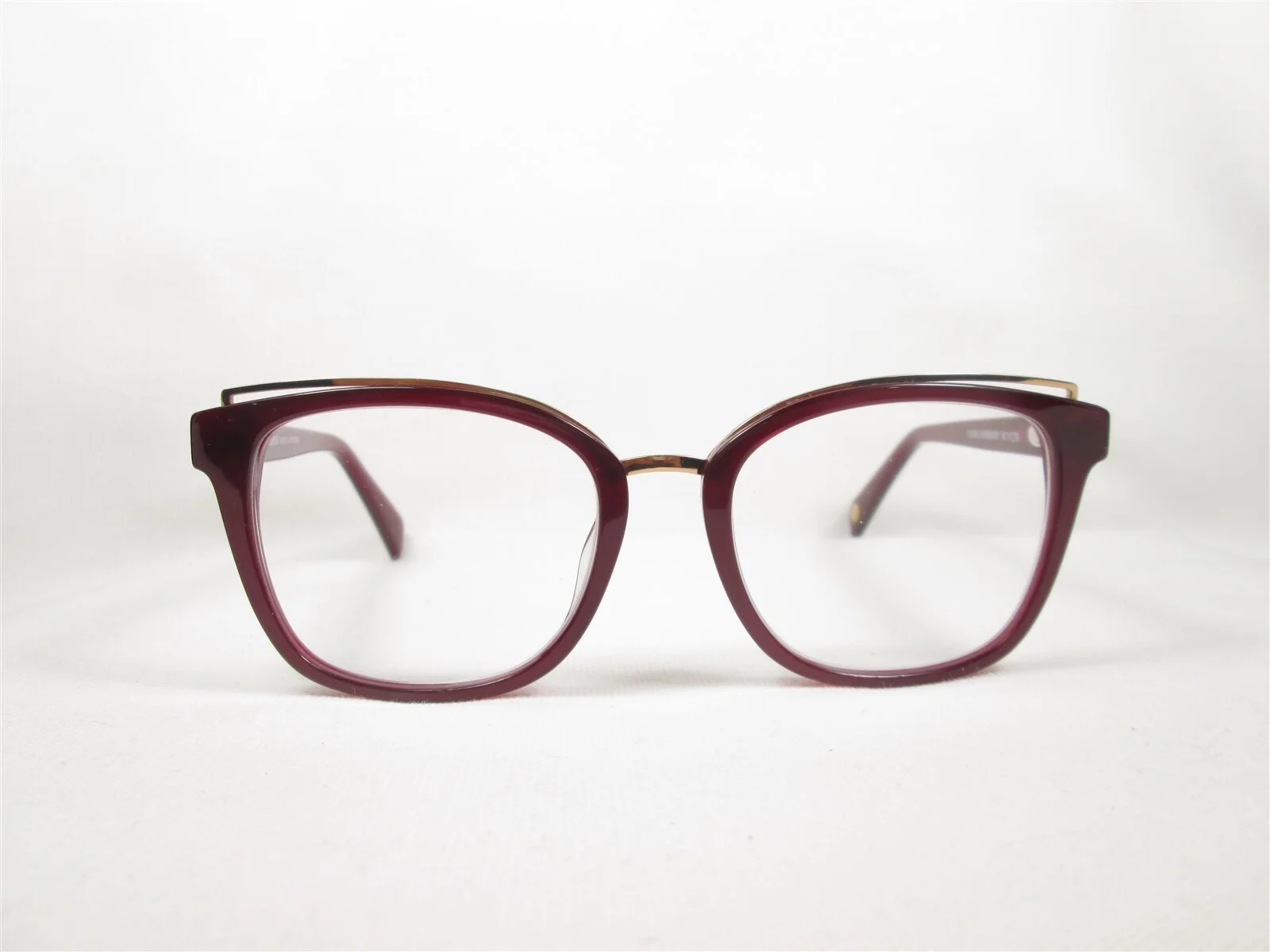 Balmain France BL1083 C03 Burgundy 140 51/18 Designer Eyeglass Frames Glasses