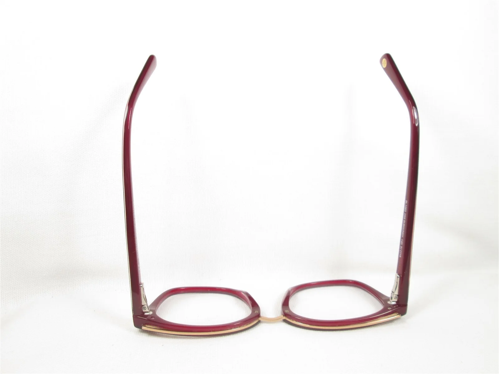 Balmain France BL1083 C03 Burgundy 140 51/18 Designer Eyeglass Frames Glasses 4