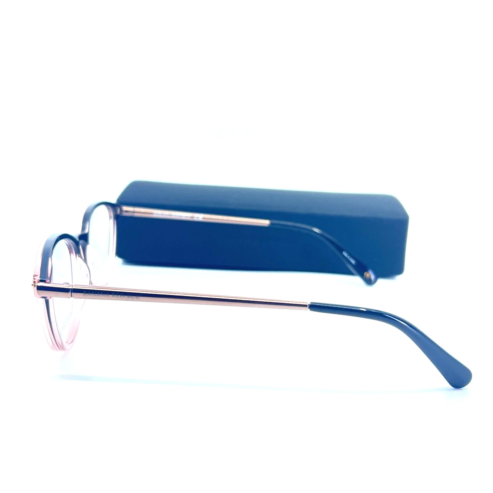 Banana Republic Eyeglasses BR 203 DQ2 Brown Pink Round Frames 50[]17 135 mm 3