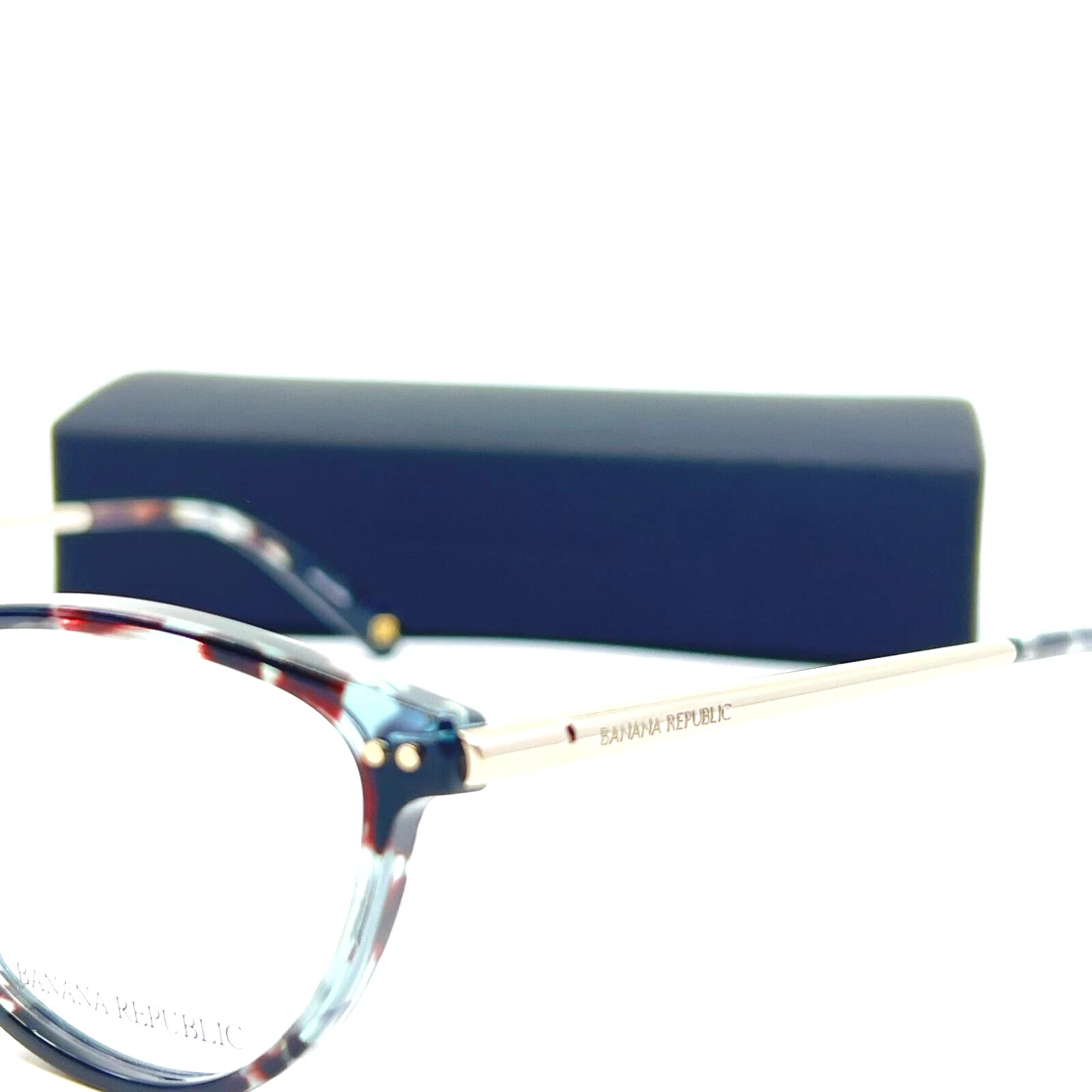 Banana Republic Eyeglasses BR 203 EO3 Black Tortoise Cat Eye Frame 52[]17 135 mm 3