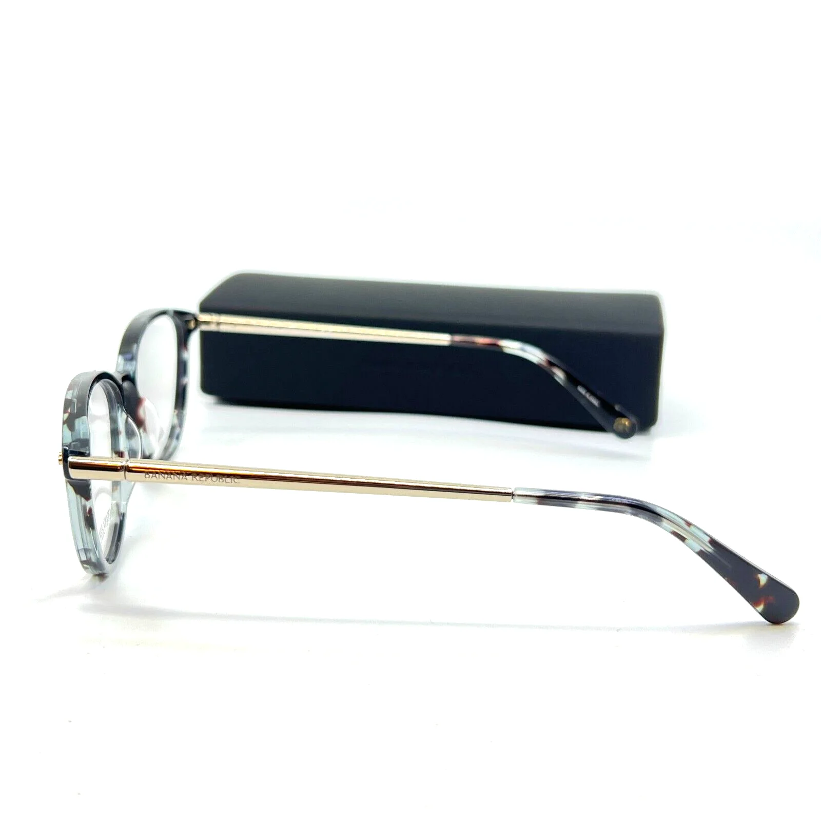 Banana Republic Eyeglasses BR 203 EO3 Black Tortoise Cat Eye Frame 52[]17 135 mm 4