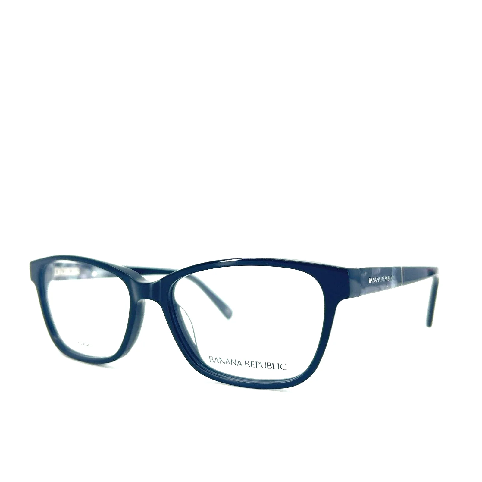 Banana Republic Eyeglasses Clare 807 Black Rectangle Full Rim Frame 53[]15 135