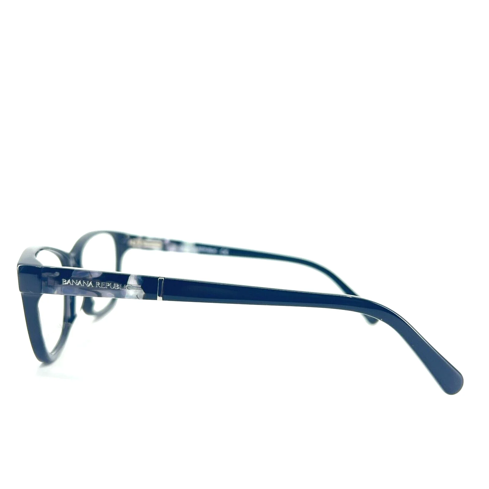 Banana Republic Eyeglasses Clare 807 Black Rectangle Full Rim Frame 53[]15 135 3