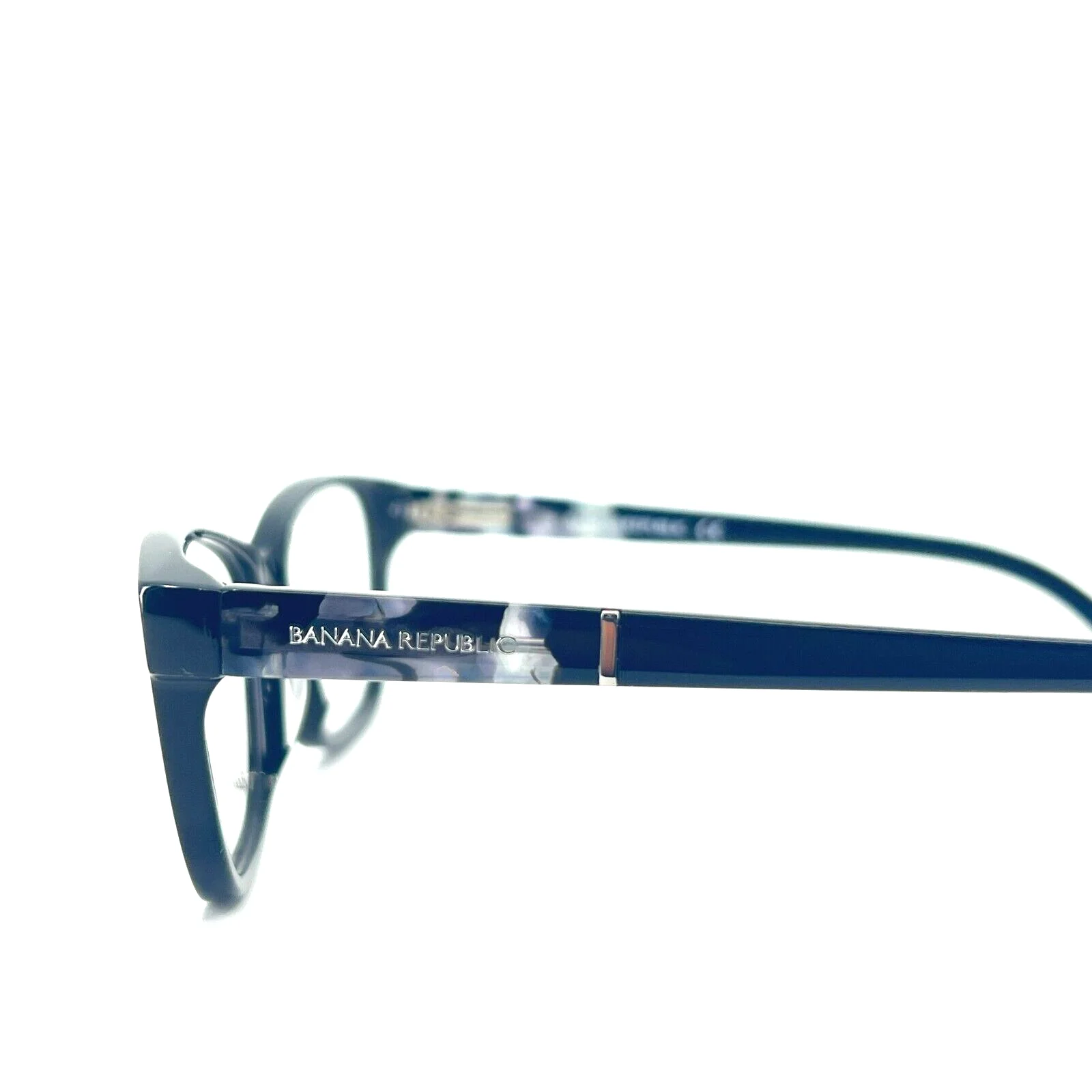 Banana Republic Eyeglasses Clare 807 Black Rectangle Full Rim Frame 53[]15 135 4