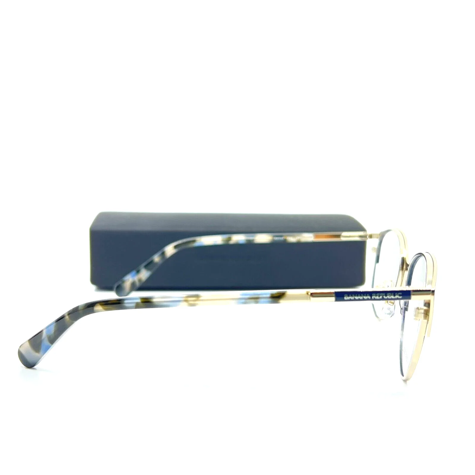 Banana Republic Eyeglasses Rayna KY2 Blue Cat Eye Womens Frames 52[]16 135 mm 4