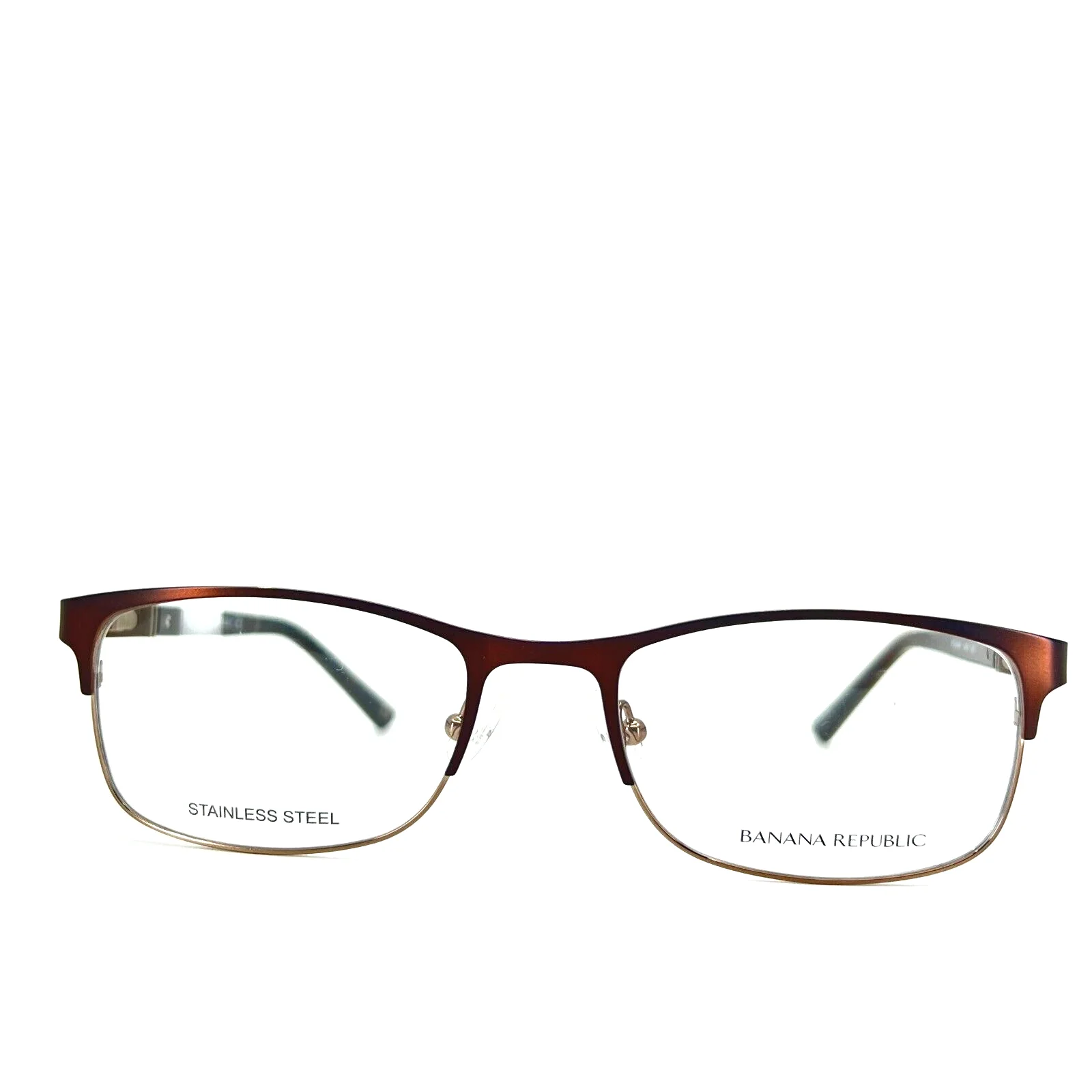 Banana Republic Eyeglasses Roman 04IN Brown Full Rim Frames 54[]19 145 mm 2
