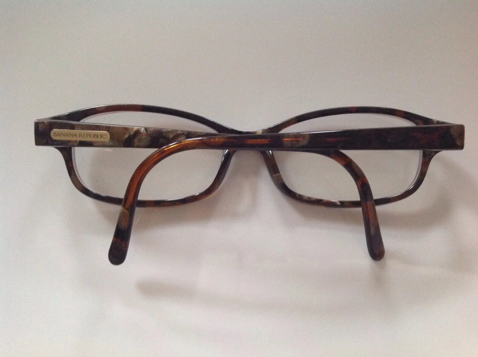 Banana Republic Sierra Marble Brown Amber Eyeglass Frames Rx Glasses FB9 135 3