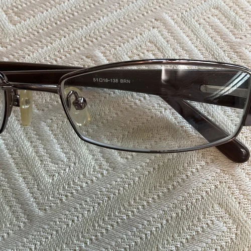 BARON Cute 5155 Brown Circle 51 16 138 Rectangular Eyeglasses Frames 2