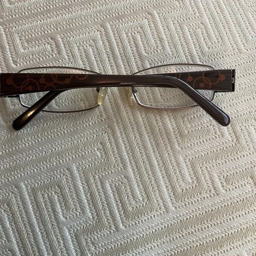 BARON Cute 5155 Brown Circle 51 16 138 Rectangular Eyeglasses Frames 4