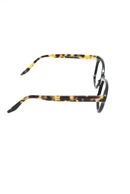 Barton Perreira Womens Tortoise Shell Printed Square Lens Brown Glasses 145mm 2