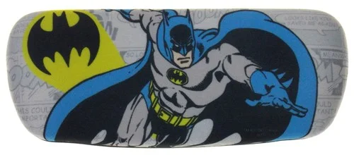 Batman Eyeglass Hard Case Lens Cloth Licensed Eye Sun Glasses Padded DC Comics 2