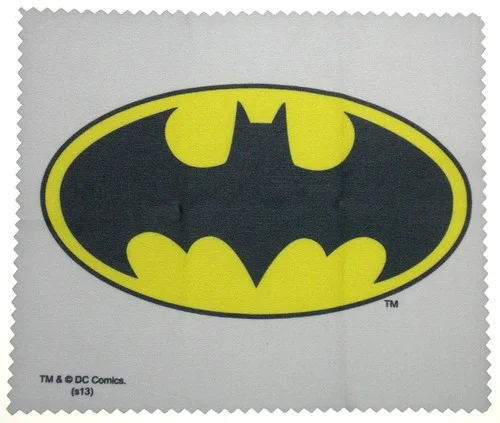 Batman Eyeglass Hard Case Lens Cloth Licensed Eye Sun Glasses Padded DC Comics 3