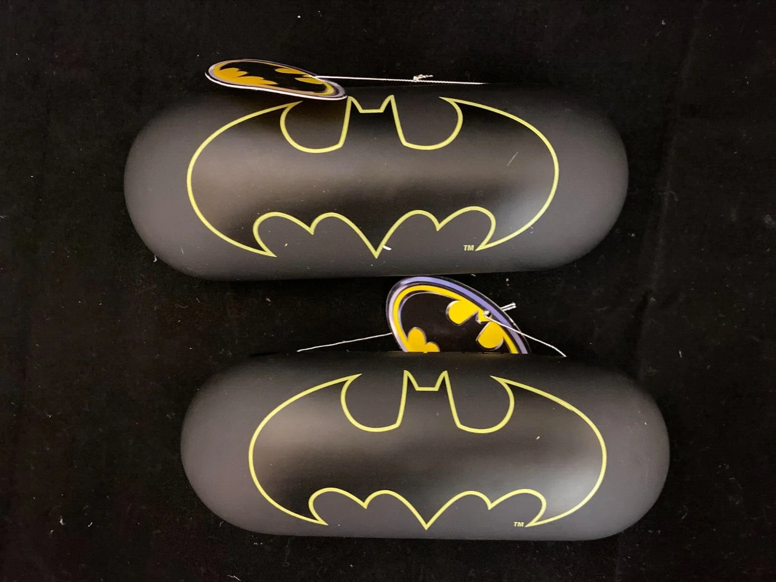 Batman Eyeglass Sunglass Hard Case Lot 2 Clamshell