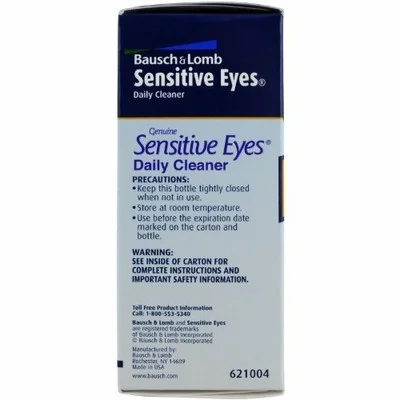 Bausch & Lomb Sensitive Eyes Daily Cleaner Drops Soft Contact Lens Sterile 1ct 4