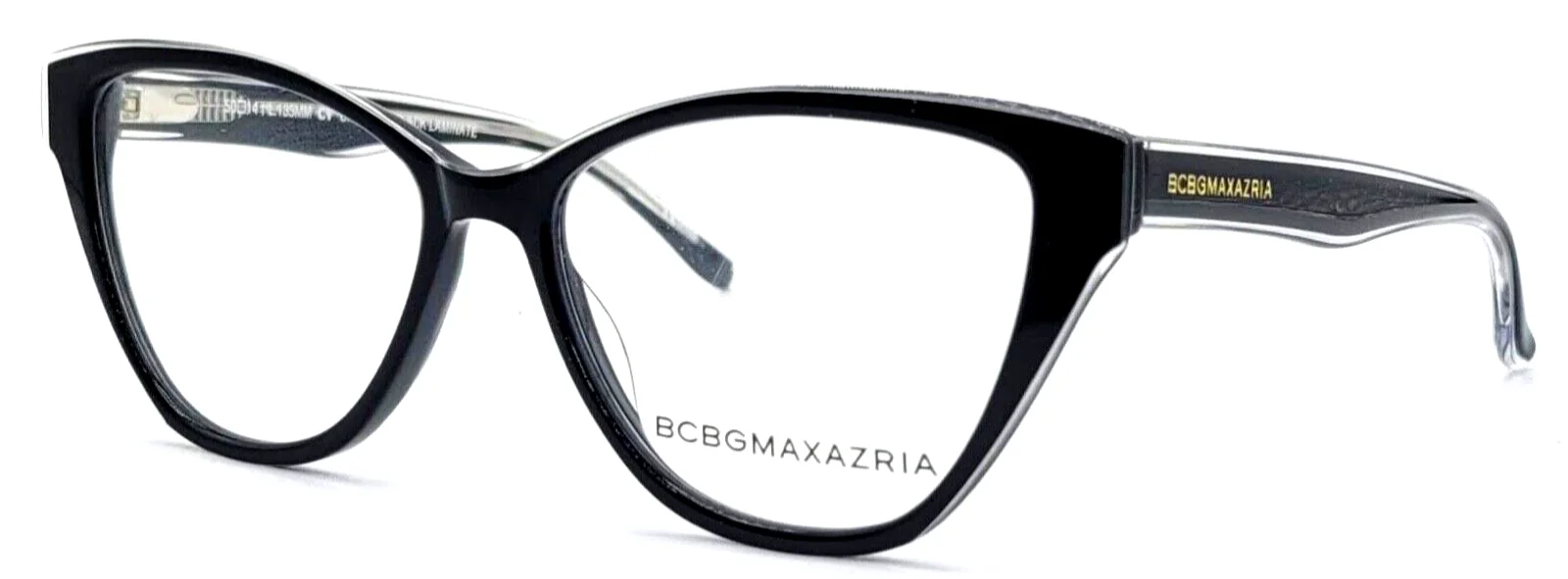 BCBG MAXAZRIA - CAMDEN 50/14/135 - BLACK - NEW Authentic WOMEN EYEGLASSES Frame
