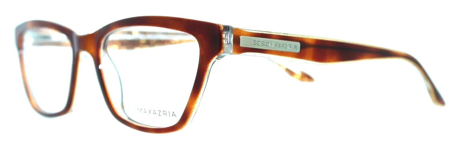 BCBG MAXAZRIA - CHRISTIE 51/17/130 AMBER TORTOISE - NEW Authentic WOMEN EYEGLASS