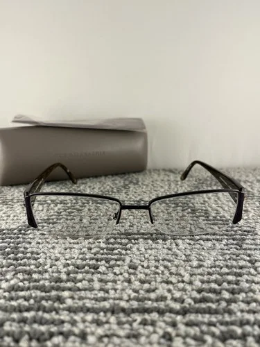 Bcbg Maxazria Eyeglasses Eye Glasses Frames Portia 52-17-130 Pur W/ Case 3