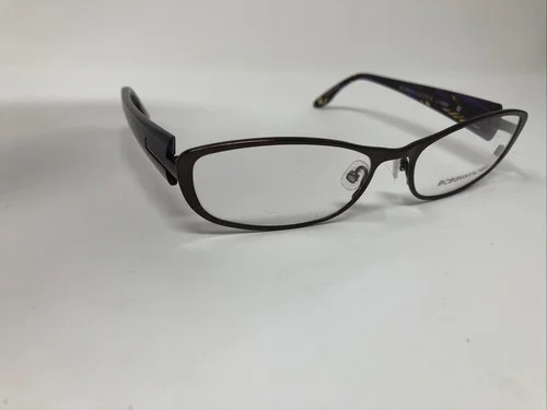 BCBG MAXAZRIA EYEGLASSES FRAME MAE BRO BROWN PURPLE 54-16-135 FULL RIM GQ73 4
