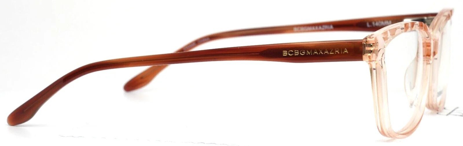 BCBG MAXAZRIA Nessa Blush Womens Rectangle Full Rim Eyeglasses 54-16-140 B:36 4