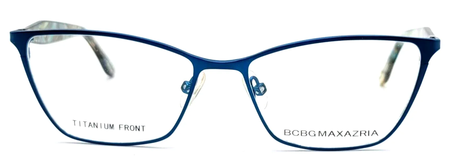BCBG MAXAZRIA - ROSETTE 52/15/130 - AQUA BLUE - NEW Authentic WOMEN EYEGLASSES 2