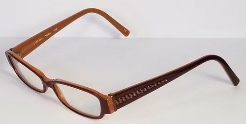 BCBG MAXAZRIA Tania Sie RX Eyeglass Frames Women’s 49□14-135 Two Tone Brown