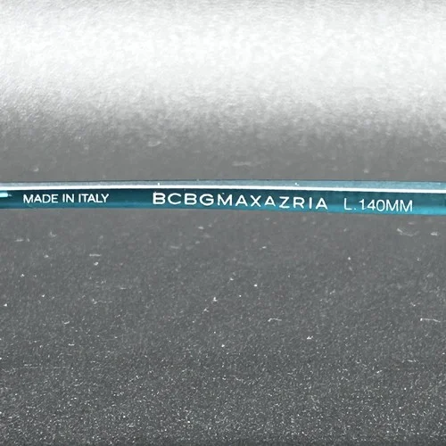 BCBGMAXAZRIA Doreena Eyeglasses Frame Emerald 2-Tone Italy 54-15-140 Used 4