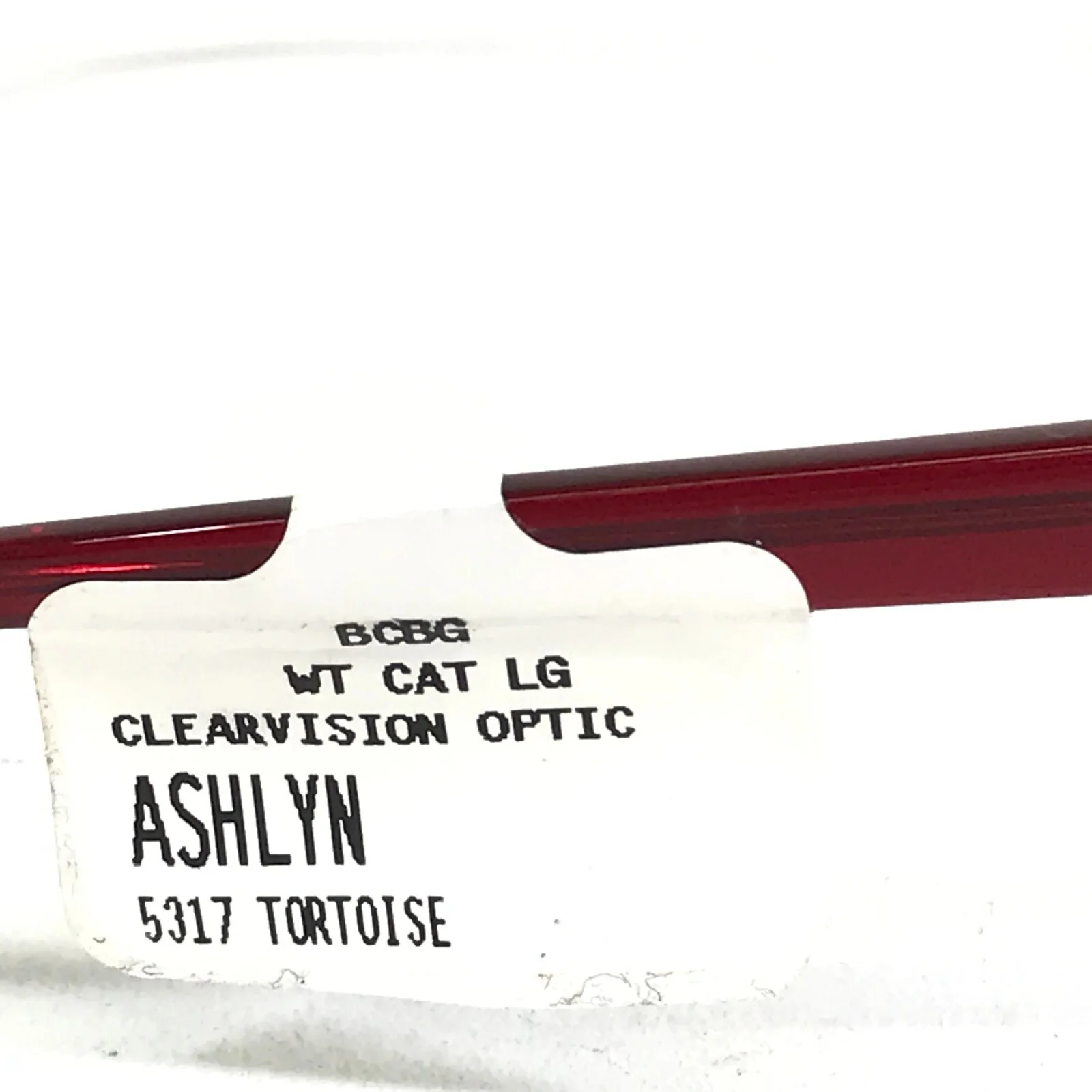 BCBGMAXAZRIA Eyeglasses Frames ASHLYN TORTOISE Brown Red Gold Cat Eye 53-17-140 4