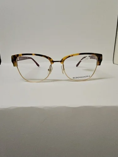 BCBGMAXAZRIA Eyeglasses Frames ASHLYN Tortoise Red Gold Tortoise 53-17-140