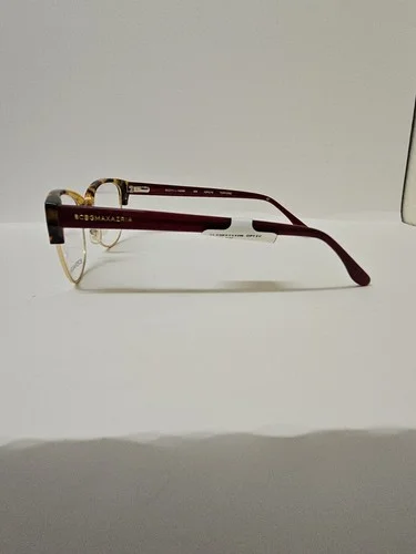 BCBGMAXAZRIA Eyeglasses Frames ASHLYN Tortoise Red Gold Tortoise 53-17-140 2