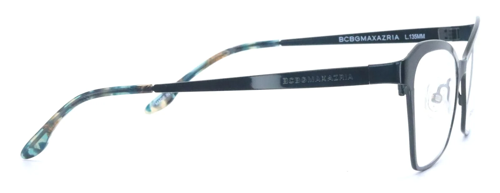 BCBGMAXAZRIA JAYA Teal Cat Eye Womens Full Rim Eyeglasses Frames 53-15-135 ITALY 4