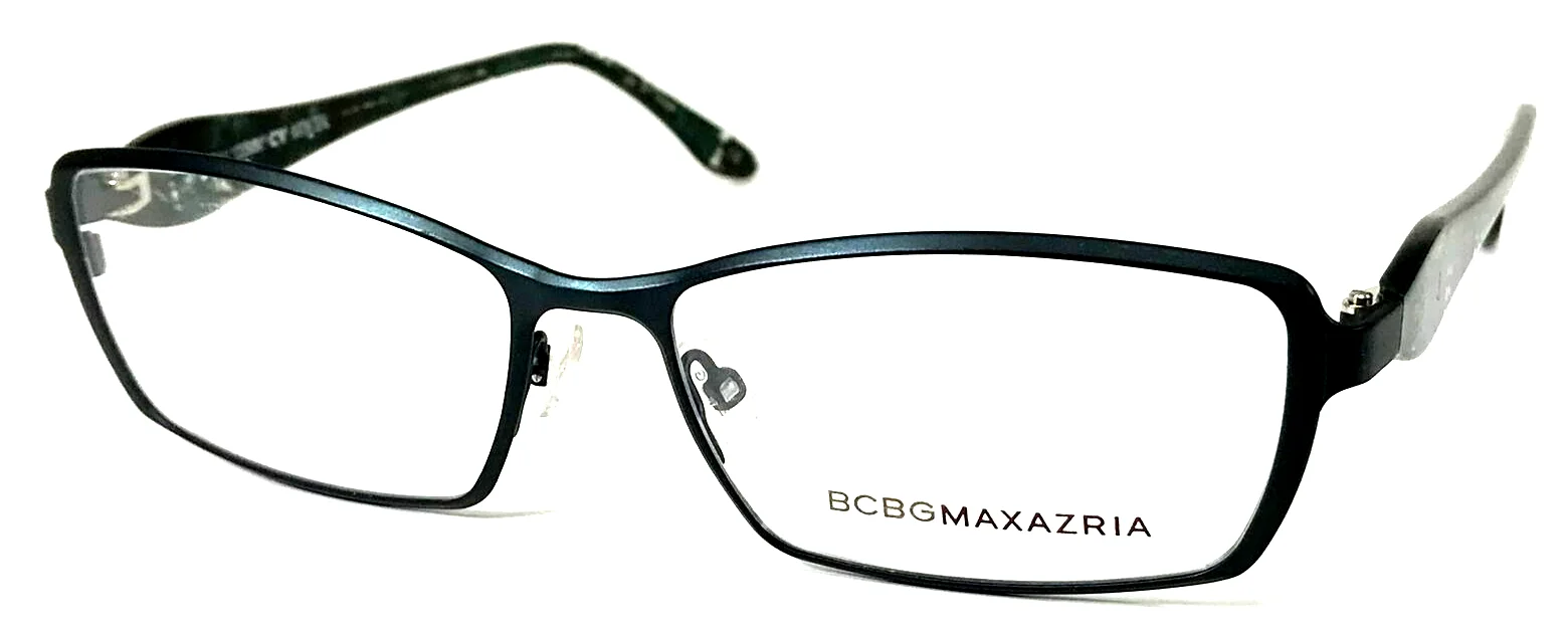 BCBGMAXAZRIA “KATIA” NOS Italy Emerald Green Eyeglasses Frame 53-15-135