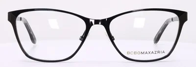Bcbgmaxazria ORALIE Black Womens Cat Eye Full Rim Eyeglasses 52-16-135 2